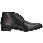 Desert boots Doucal's noires en cuir de veau Pointure 41 look casual pour homme en promo 