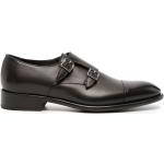 Chaussures à boucles Doucal's marron en cuir de veau à bouts en amande Pointure 41 look casual pour homme 