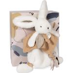 Doudous Doudou et Compagnie à motif lapins de 25 cm 