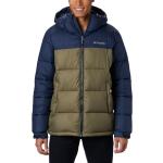 Doudoune COLUMBIA Pike Lake Hooded Jacket (Stone Green/ Collegiate Navy) Homme M