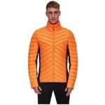 Doudounes de ski Mammut Albula orange en fibre synthétique respirantes éco-responsable Taille XL look sportif pour homme en promo 