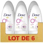 Anti transpirants Dove sans alcool hydratants texture crème pour femme 