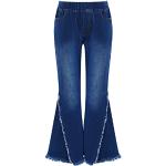 Pantalons cargo bleues foncé respirants Taille 12 ans look fashion pour fille de la boutique en ligne Amazon.fr 