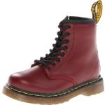 Dr Martens Brooklee, Boots mixte enfant, Rosso (Cherry Red), 25 EU