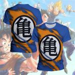 Dragon Ball Goku Super Saiyan T-shirts Oversize Enfants Jersey Respirant Vêtements T-shirt À Manches Courtes Enfants T-Shirts Hauts