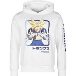 Dragon Ball Z - Trunks Attack Homme Sweat-Shirt à Capuche Blanc XL