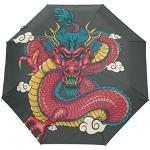 Parapluies japonais rouges look fashion 