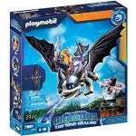 Playmobil 71081 Dragons Nine Realms: Thunder & Tom- Realms - Aventure héros