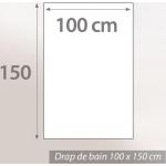 Serviettes de bain Linnea Design orange 100x150 