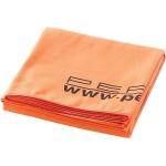 Serviettes de bain Pearl orange en microfibre 90x180 