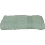 Serviettes de bain Paris Prix vert de gris en coton lavable en machine 70x130 en promo 