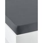 Draps housse Vertbaudet gris anthracite en coton 140x190 cm pour enfant 
