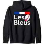 Maillots de rugby noirs enfant look fashion 