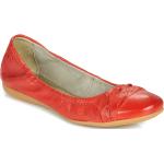 Chaussures casual Dream in Green rouges en cuir Pointure 40 look casual pour femme en promo 