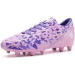 Chaussures de football & crampons Dream Pairs violettes respirantes à lacets Pointure 36 look fashion pour homme en promo 