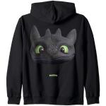 DreamWorks Dragons Toothless Night Fury Big Face Costume 3D Sweat à Capuche