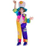 Dress Up America Costume de clown pour garçons - Combinaison et chapeau à pois pour garçons et filles