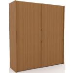 Dressing - Chêne, design, armoire penderie pour chambre ou entrée, haut de gamme, avec portes coulissantes - 204 x 232 x 65 cm, modulable