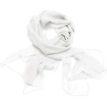 Écharpes en soie de mariée Dresstells blanc d'ivoire en mousseline Taille S look fashion pour femme en promo 