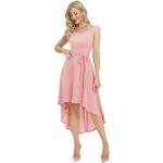 Robes de bal longues de mariage Dresstells roses en polyester Taille XXL look Pin-Up pour femme en promo 