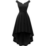 Robes de bal longues de mariage Dresstells noires en polyester Taille XXL look Pin-Up pour femme 