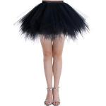 Jupons tulle Dressystar noirs Taille L look fashion pour femme 