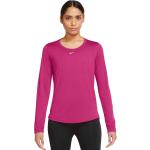 Vêtements de yoga Nike Dri-FIT roses éco-responsable pour femme 