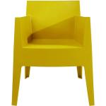 Chaises de jardin Driade Toy jaune moutarde 