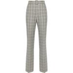 Pantalons de costume Dries van Noten gris à carreaux Taille XS W42 L36 pour femme 