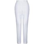 Pantalons taille haute Dries van Noten blancs en viscose Taille XS pour femme 