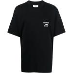 T-shirts à imprimés Drôle de Monsieur noirs made in France à manches courtes pour homme 