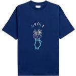 T-shirts Drôle de Monsieur bleus made in France Taille L look fashion pour homme 