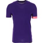 Dsquared T-shirt Homme, Violet, Modal, 2023, M XL