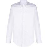 Chemises Dsquared2 blanches à manches longues à manches longues Taille 3 XL pour homme 