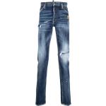Jeans slim Dsquared2 bleu indigo délavés stretch Taille 3 XL W48 pour homme en promo 