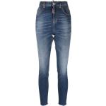 Jeans skinny Dsquared2 bleus en coton mélangé Taille XXL W42 pour femme en promo 