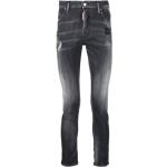Jeans skinny Dsquared2 noirs délavés stretch Taille 3 XL W46 pour homme 