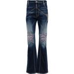 Jeans Dsquared2 bleu indigo délavés stretch Taille 3 XL W48 pour homme 