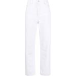 Jeans droits Dsquared2 blancs stretch Taille XS W40 pour femme en promo 