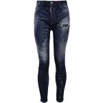 Jeans slim Dsquared2 bleu indigo en denim Taille 3 XL 