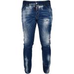 Jeans Dsquared2 bleus délavés Taille XS look Skater 