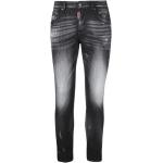 Jeans Dsquared2 gris en coton troués Taille XL look Skater pour femme 