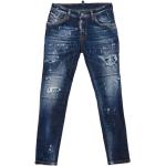 Jeans skinny Dsquared2 bleues foncé en coton Taille 10 ans look Skater pour garçon de la boutique en ligne Miinto.fr avec livraison gratuite 