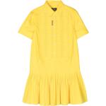Robes plissées Dsquared2 jaunes Taille 10 ans pour fille de la boutique en ligne Miinto.fr avec livraison gratuite 