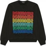 Sweatshirts Dsquared2 noirs en coton Taille 8 ans look sportif pour fille de la boutique en ligne Miinto.fr avec livraison gratuite 