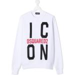 Sweatshirts Dsquared2 blancs Taille 8 ans look casual pour fille de la boutique en ligne Miinto.fr avec livraison gratuite 