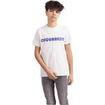 T-shirts à col rond Dsquared2 blancs en coton Taille 2 ans pour fille de la boutique en ligne Miinto.fr avec livraison gratuite 