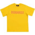 T-shirts à col rond Dsquared2 jaunes Taille 16 ans pour fille de la boutique en ligne Miinto.fr avec livraison gratuite 