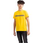 T-shirts à col rond Dsquared2 jaunes en coton Taille 2 ans pour fille de la boutique en ligne Miinto.fr avec livraison gratuite 