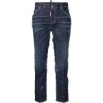 Jeans taille basse Dsquared2 bleu indigo stretch Taille XS W42 L36 classiques pour femme en promo 